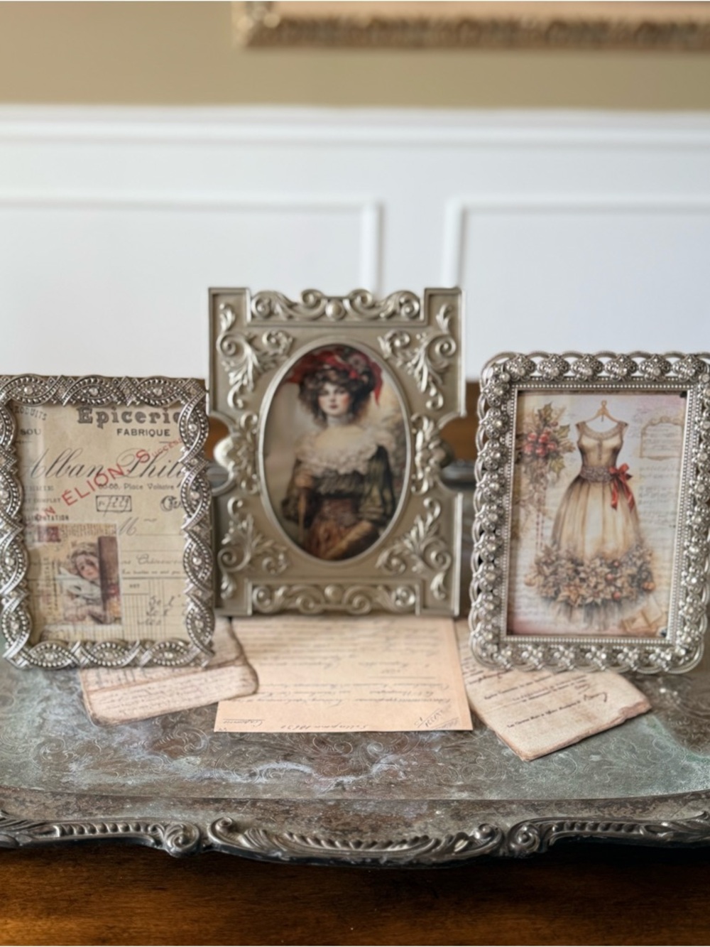 Curated Vintage Silver Frame Collection